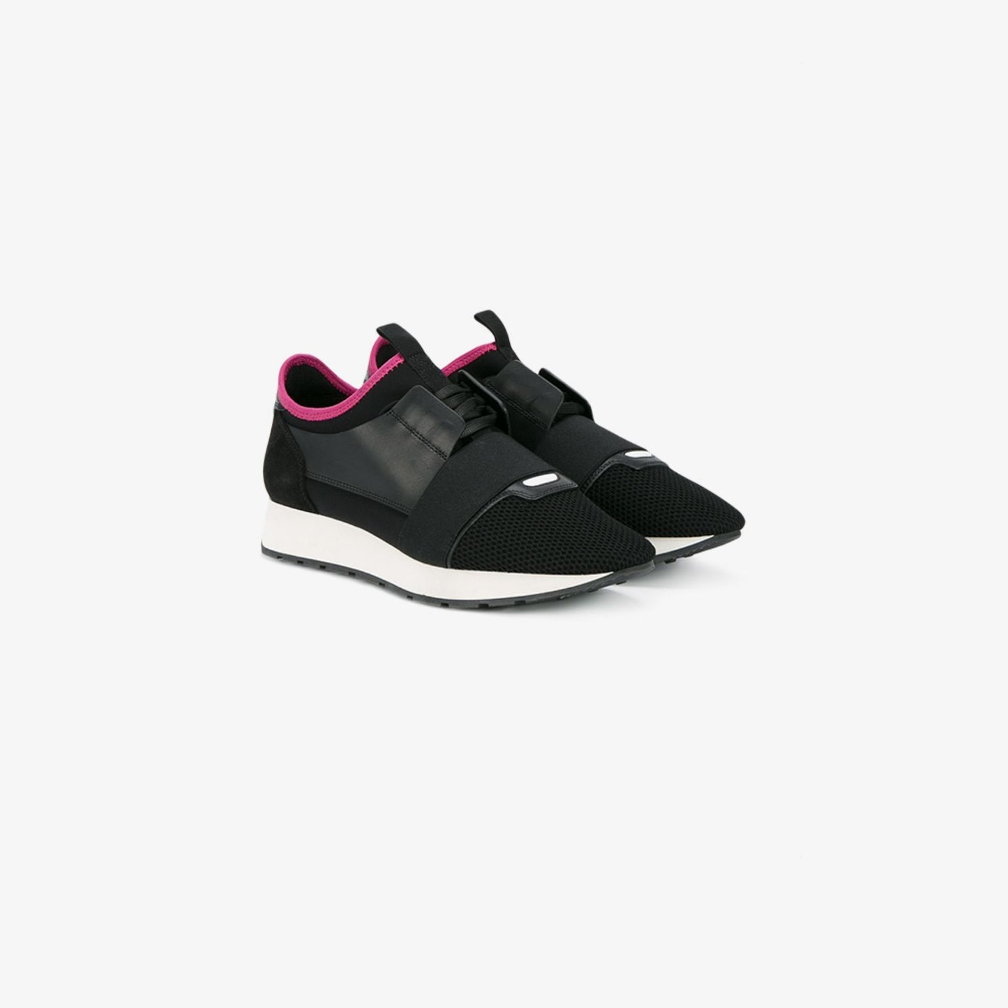BALENCIAGA RACE RUNNERS LOW TOP SNEAKERS
