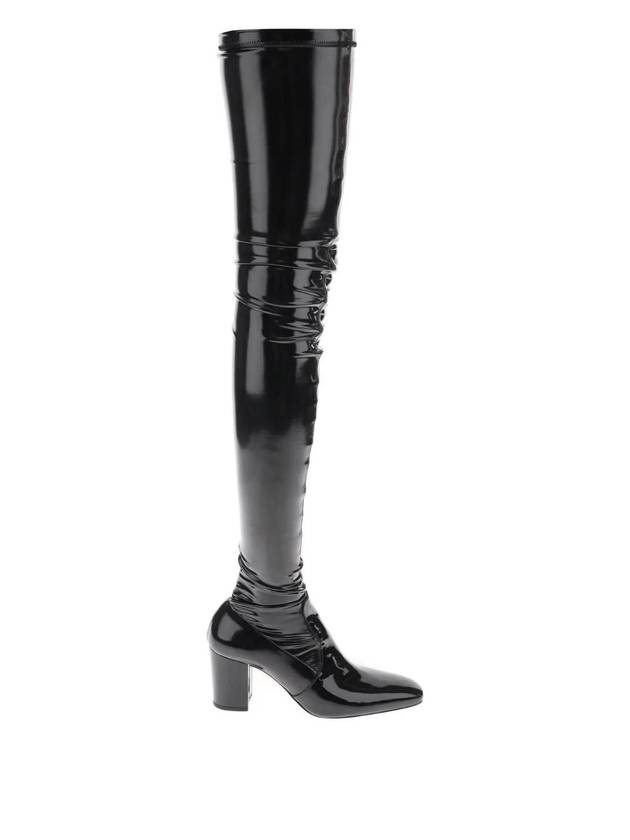 Luxury Saint Laurent Trending 2025 Betty Over The Knee Long Boots Black