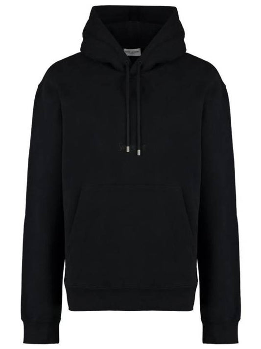 Luxury Saint Laurent Trending 2025 Logo Hoodie Black