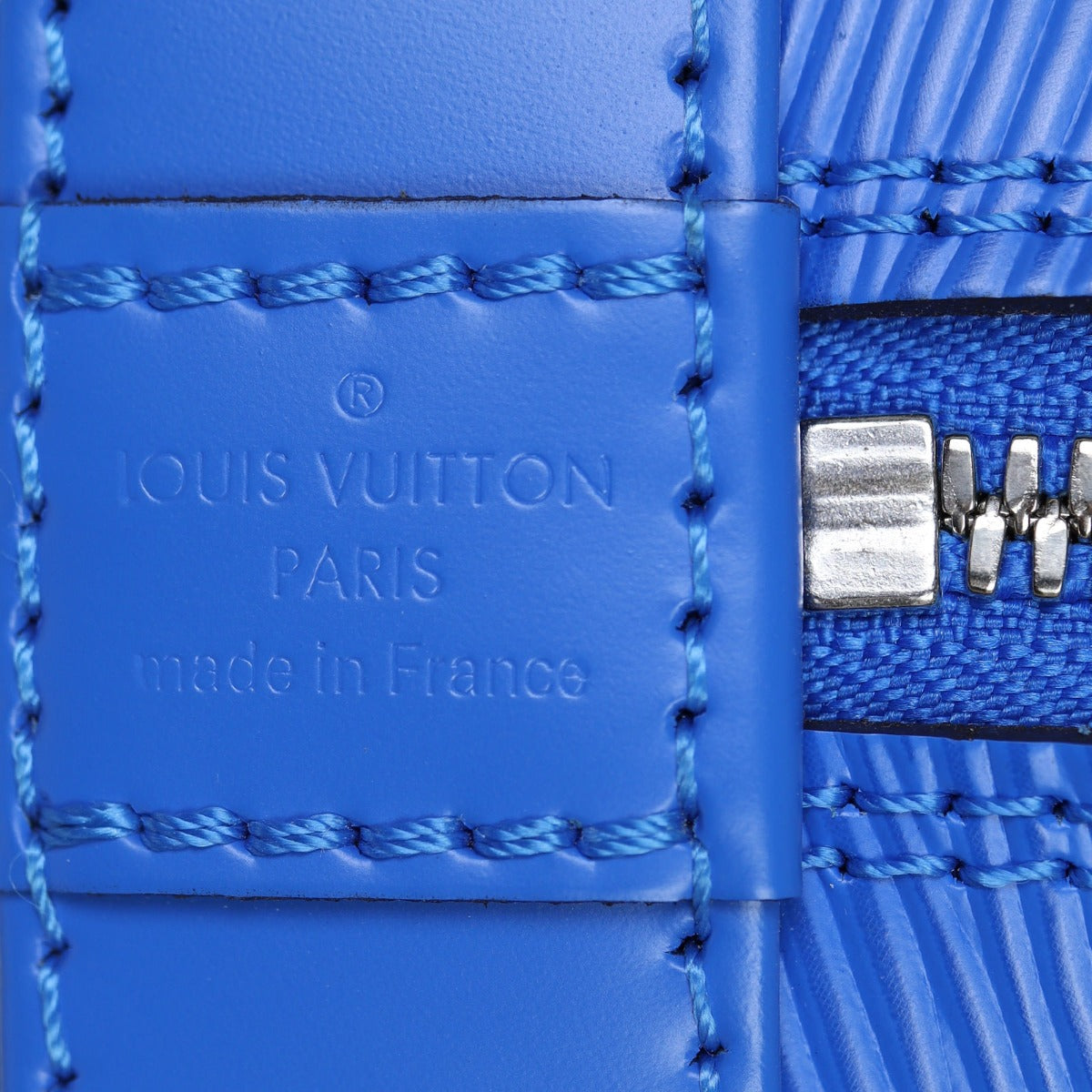 Louis Vuitton Alma BB Epi | Lazuli Blue