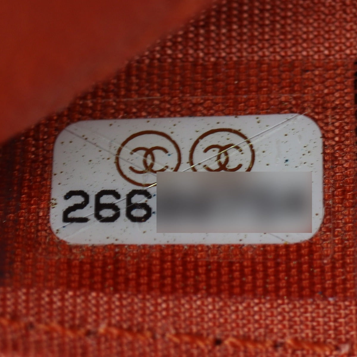 Chanel Boy Compact Wallet | Burnt Orange