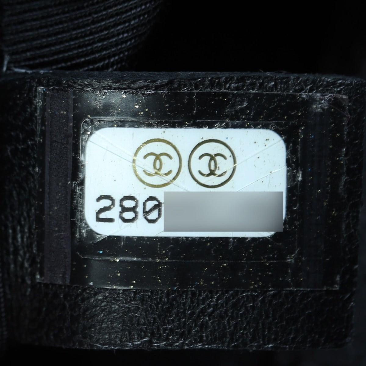 Chanel Boy Old Medium | Black 28 Series