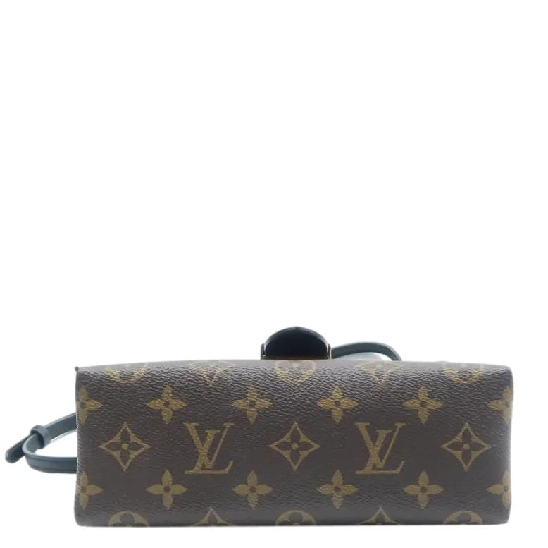 LOUIS VUITTON Locky BB Monogram Canvas Shoulder Bag Brown
