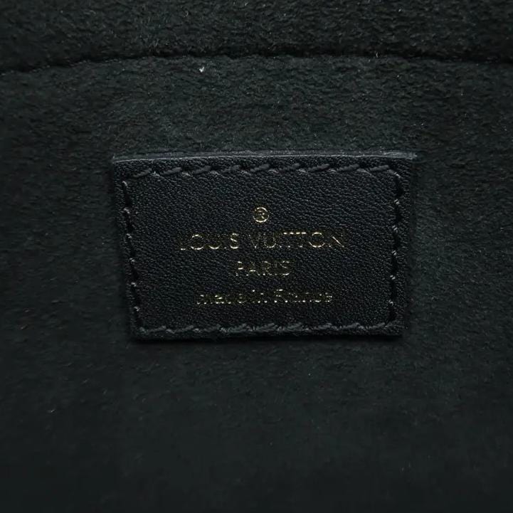 LOUIS VUITTON Locky BB Monogram Canvas Shoulder Bag Brown