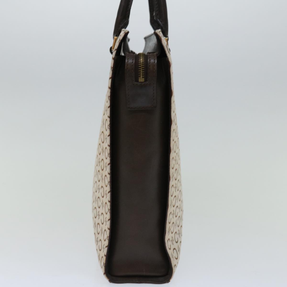 Luxury CELINE C Macadam Canvas Hand Bag Whe  12205