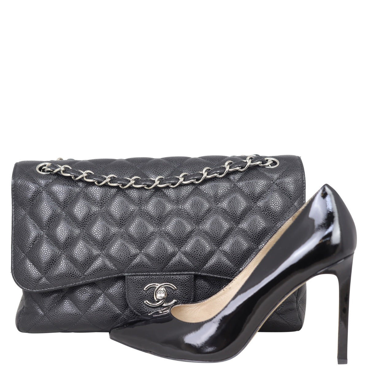 Chanel Classic Double Flap Jumbo | Lambskin SH
