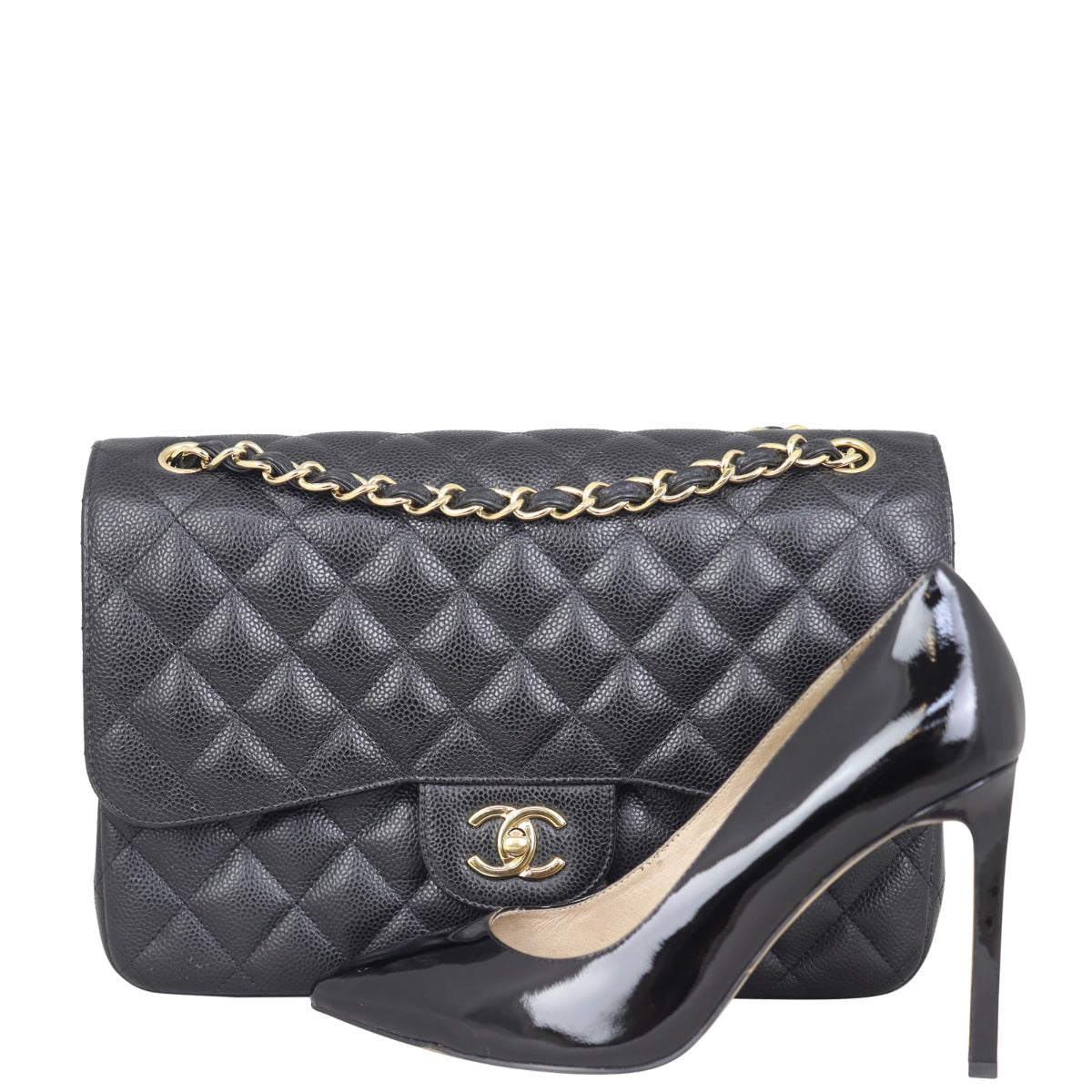 Chanel Classic Double Flap Jumbo | Lambskin GHW
