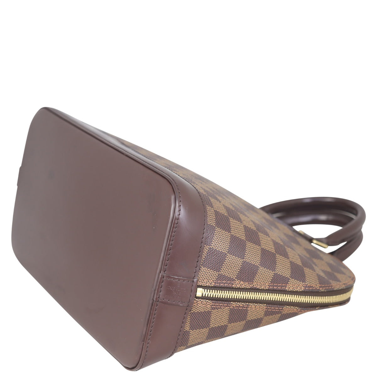 Louis Vuitton Alma PM Damier Ebene | Gold Brass Hardware