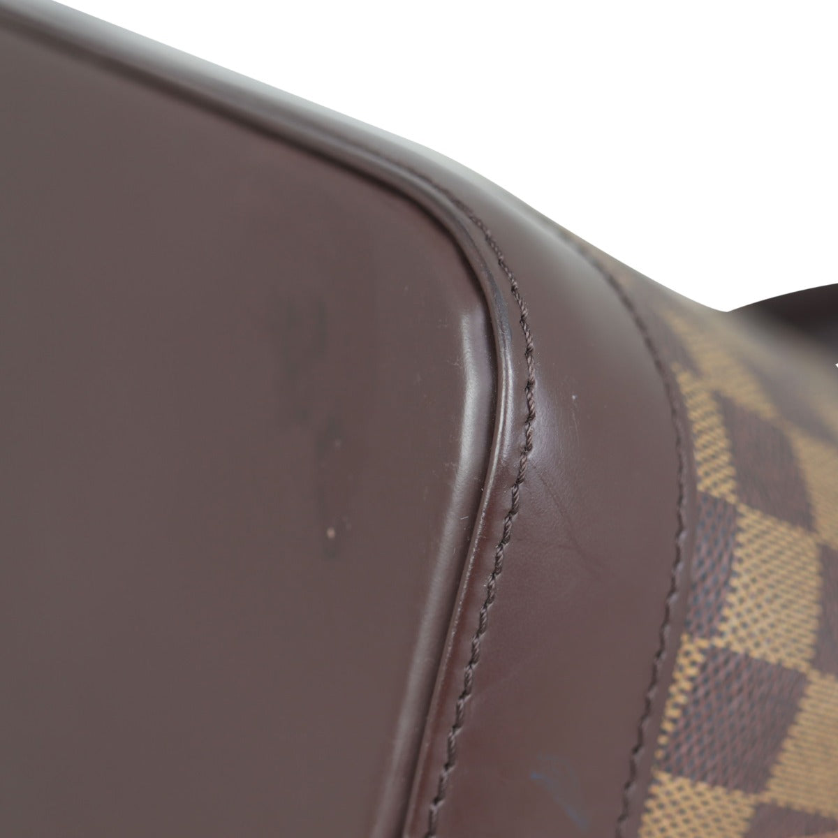 Louis Vuitton Alma PM Damier Ebene | Gold Brass Hardware