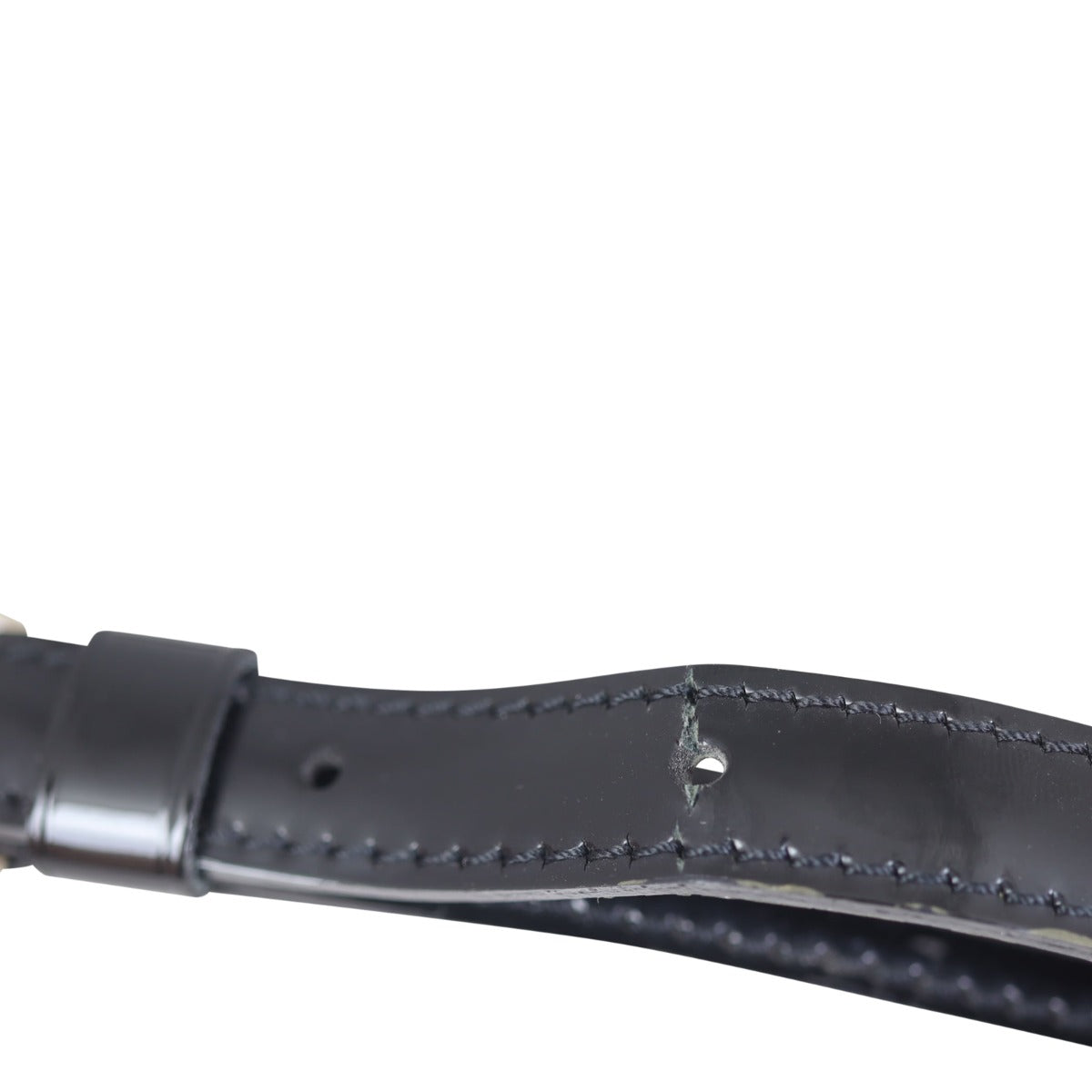 Louis Vuitton Alma PM Epi Electric with Strap | Black Patent
