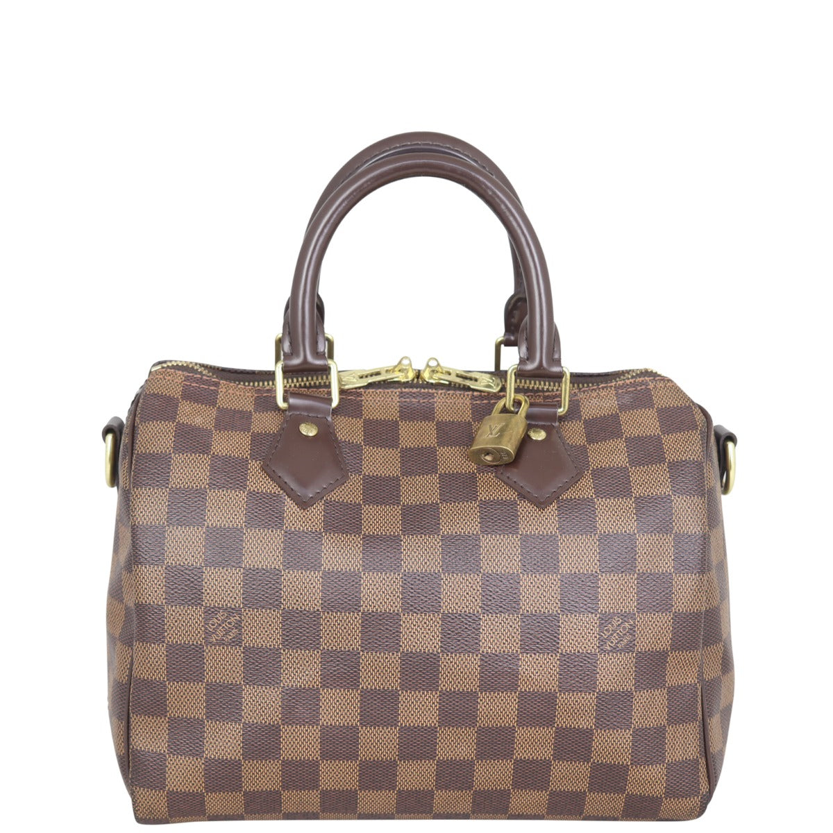 Louis Vuitton Speedy 25 Bandouliere Damier Ebene