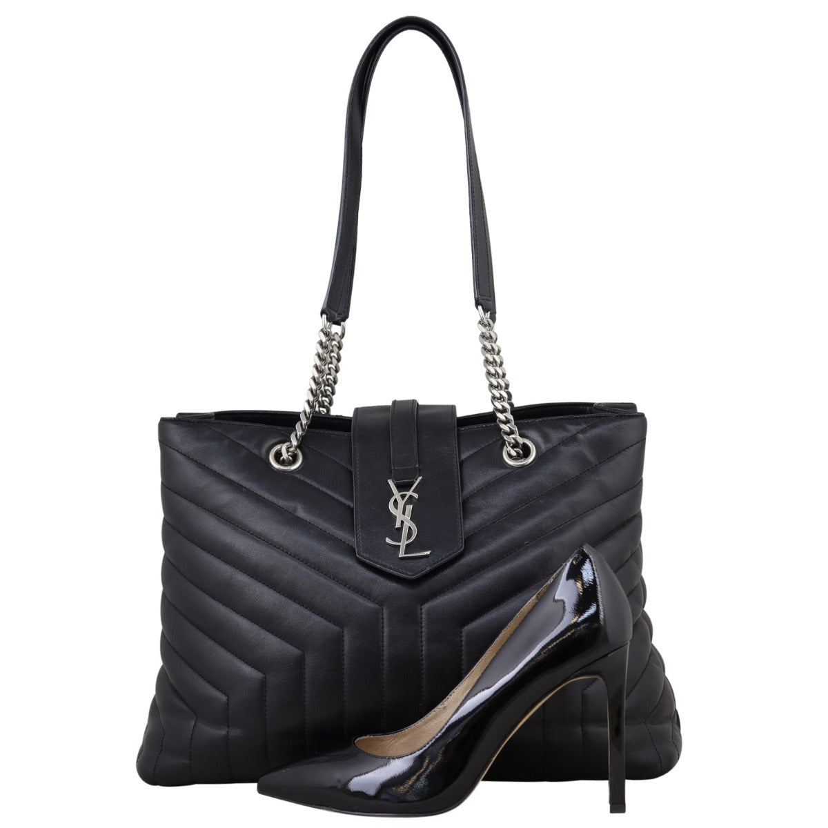 Saint Laurent Loulou Large Shopping Tote