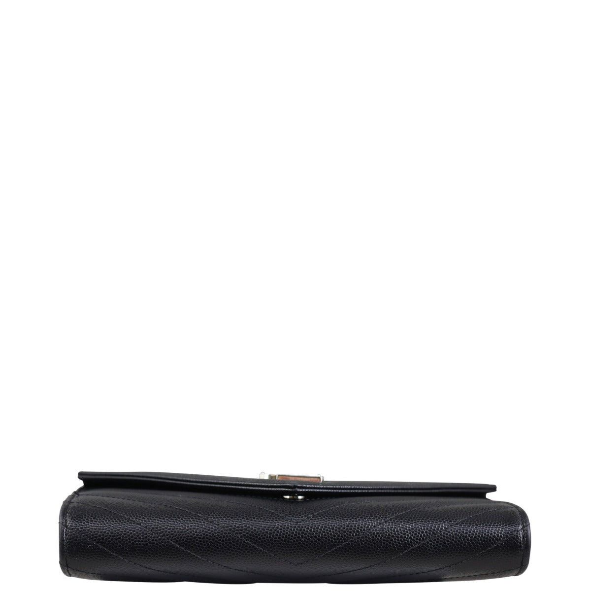 Saint Laurent Monogram Envelope Wallet with Short Chain