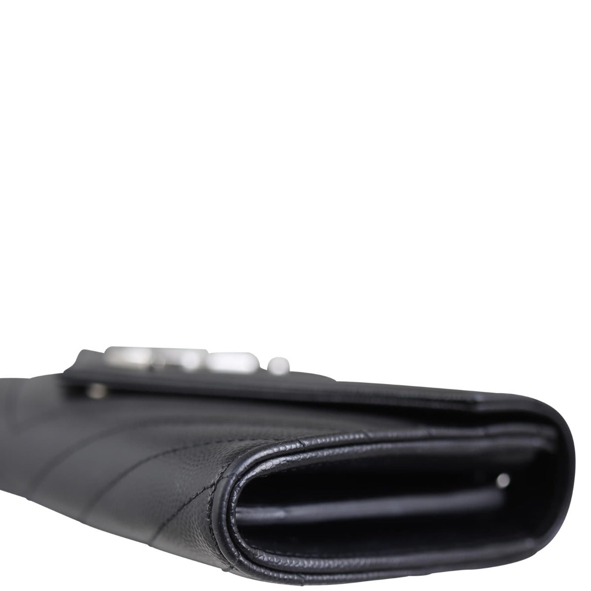 Saint Laurent Monogram Envelope Wallet with Short Chain
