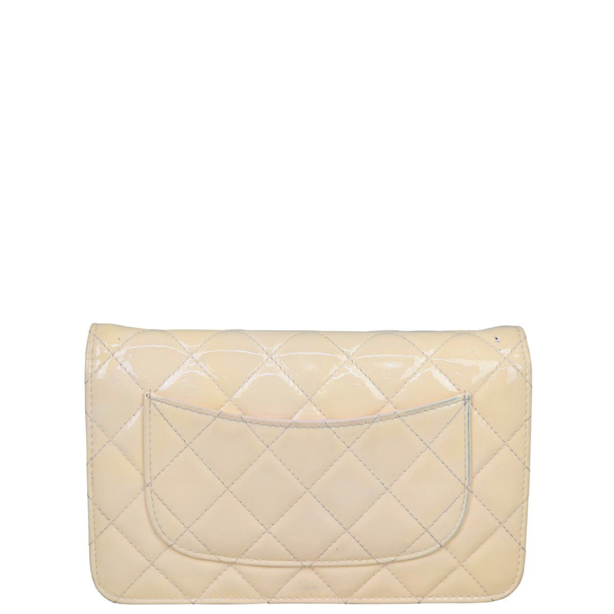 Chanel Classic Wallet on Chain Patent | Shell Pink