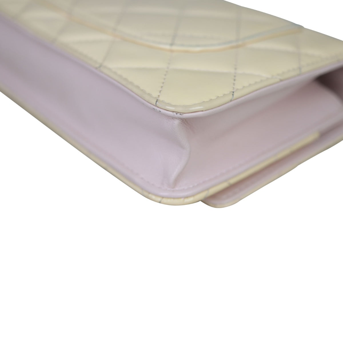 Chanel Classic Wallet on Chain Patent | Shell Pink