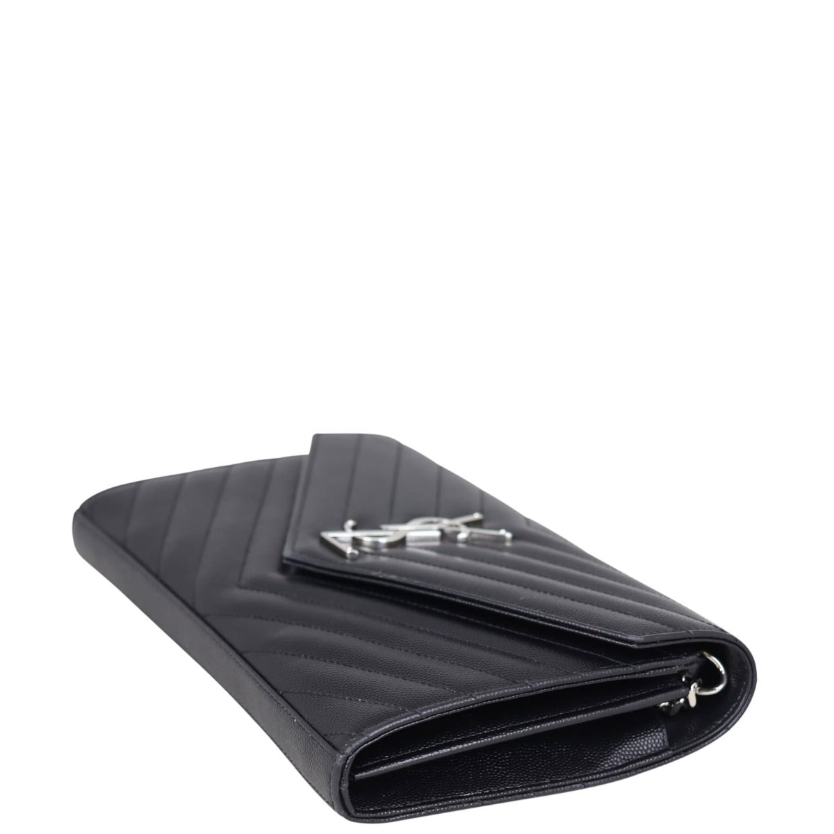 Saint Laurent Monogram Envelope Chain Wallet