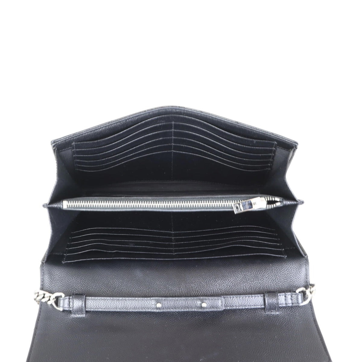 Saint Laurent Monogram Envelope Chain Wallet