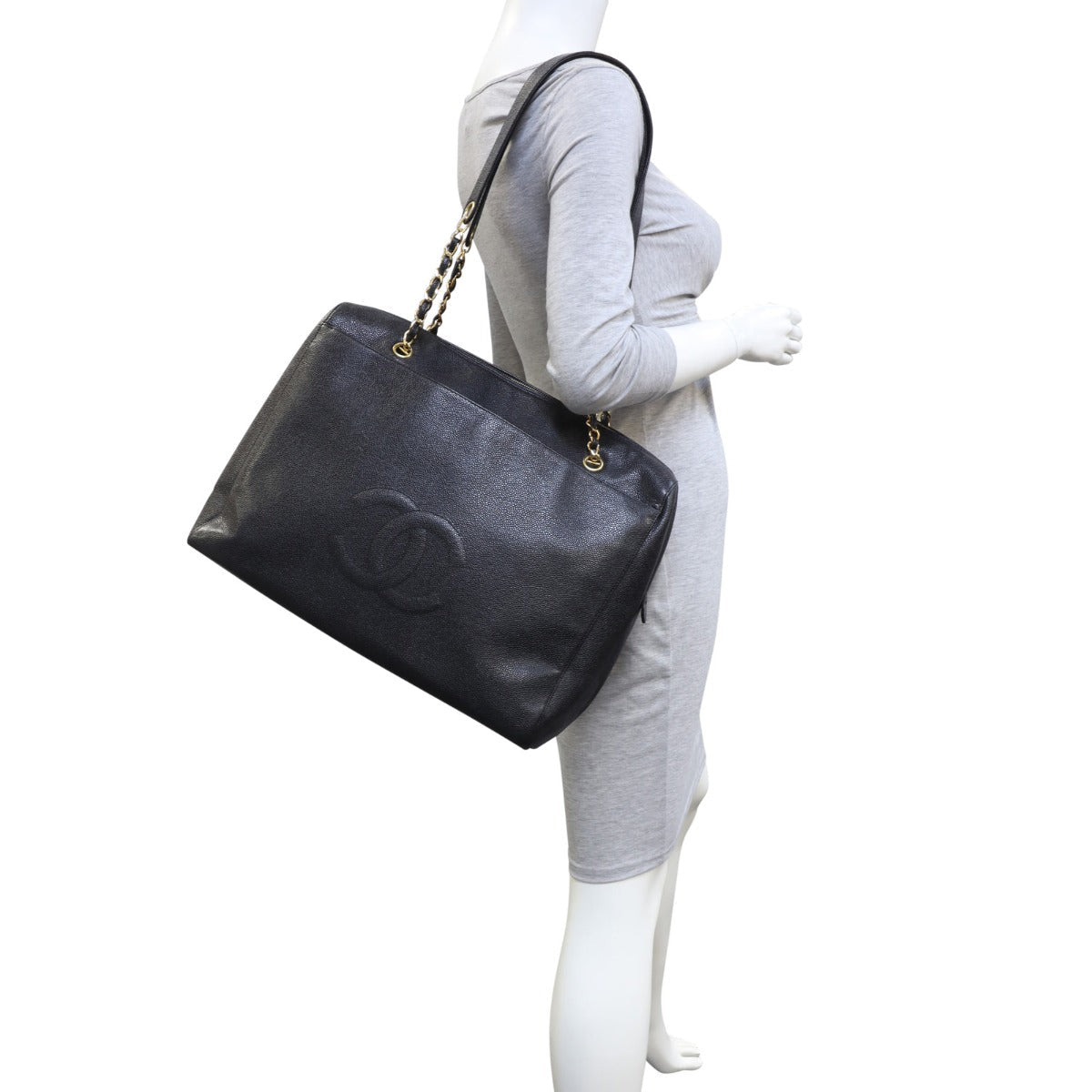 Chanel CC Timeless Large Zip Tote