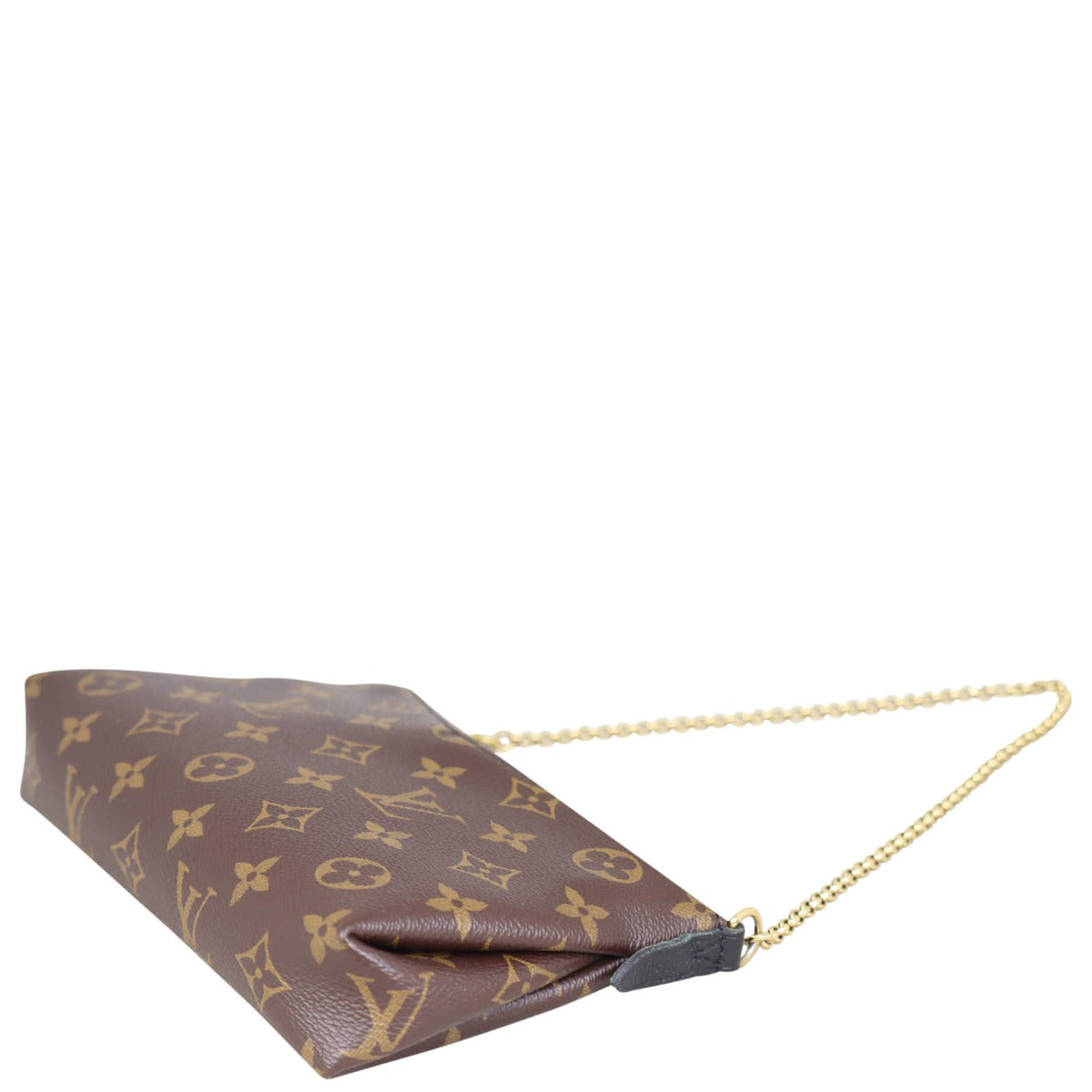 Louis Vuitton Pallas Clutch with Chain Monogram Noir