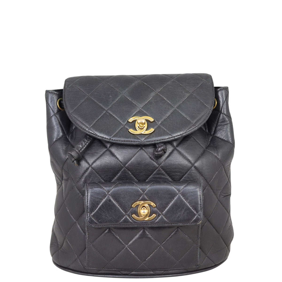 Chanel Duma Quilted Backpack Vintage | Lambskin