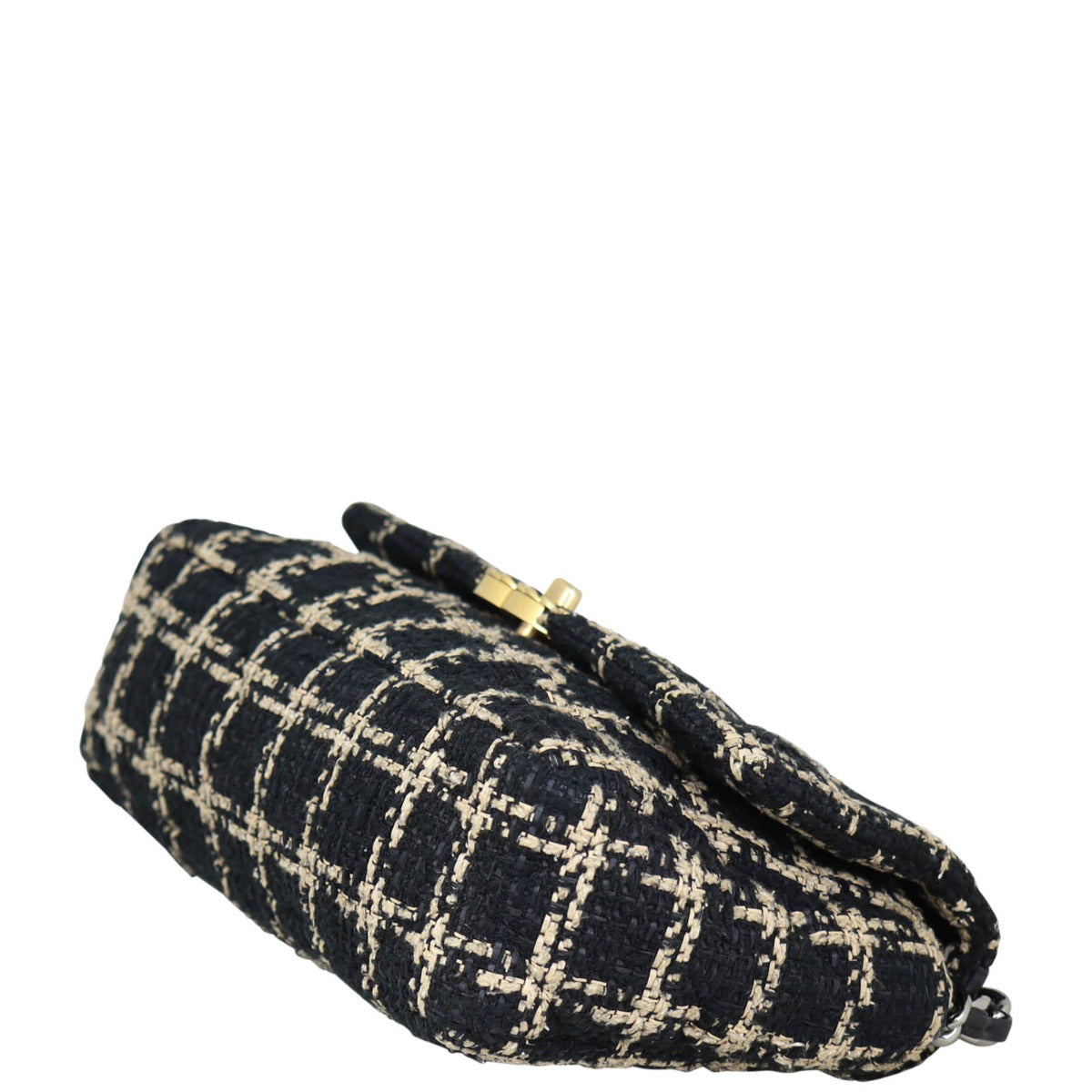 Chanel 19 Tweed Flap Bag Medium | Black