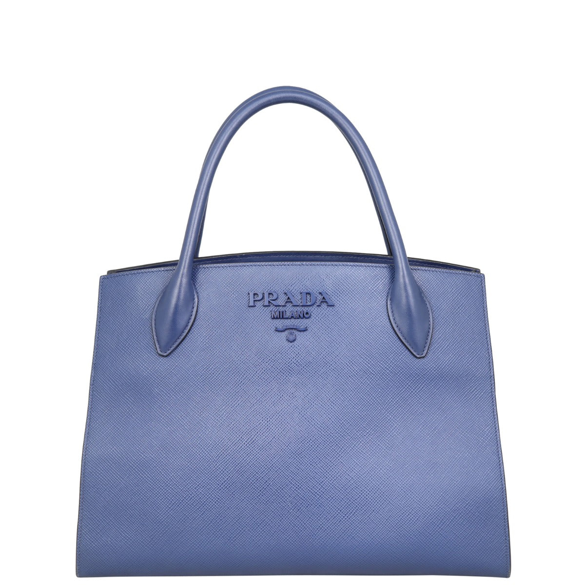 Prada Saffiano Cuir Monogram Medium Bag