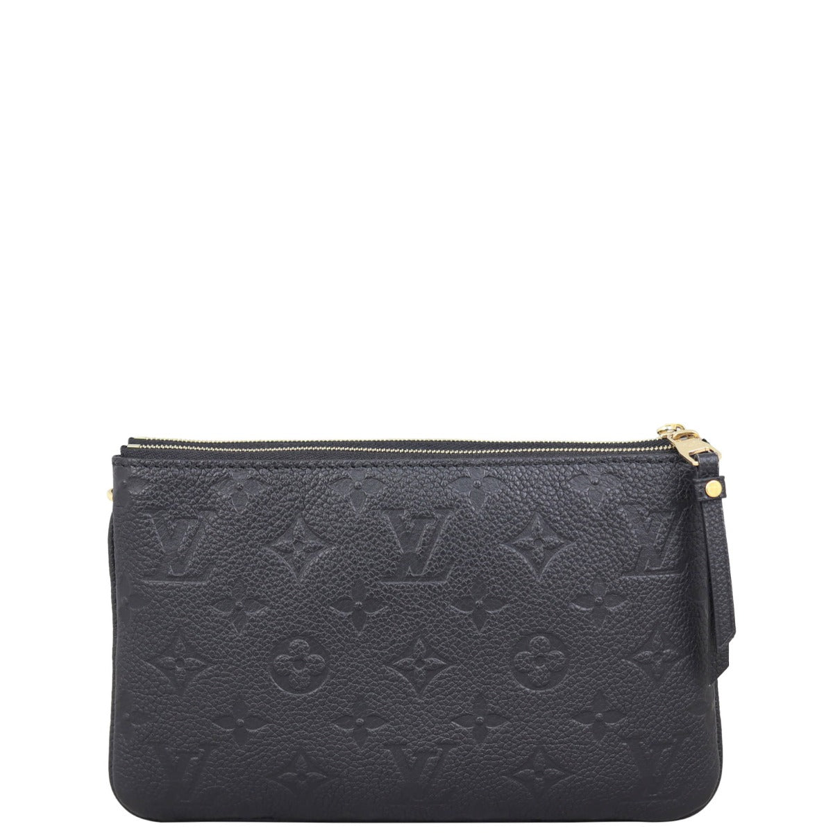 Louis Vuitton Double Zip Pochette Monogram Empreinte