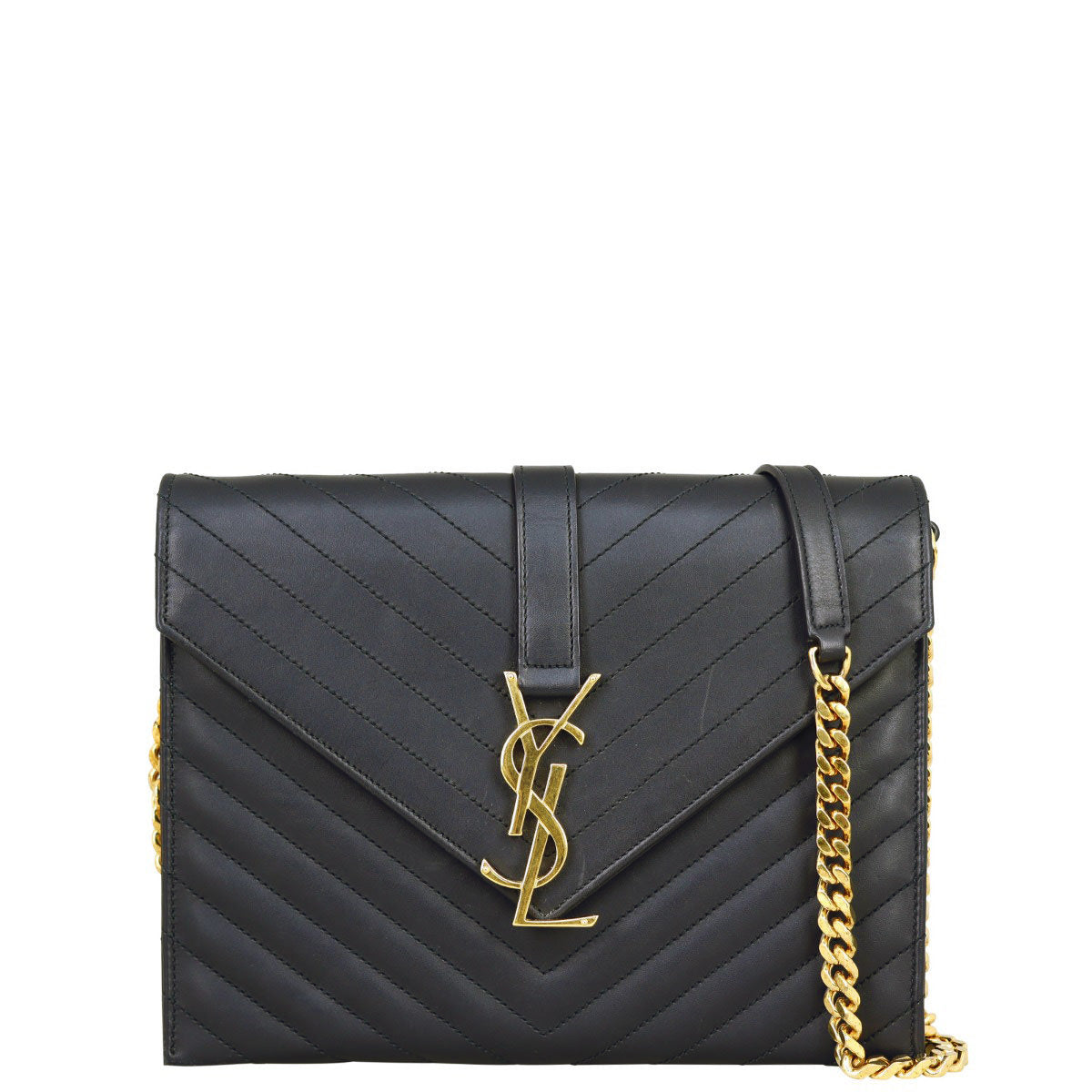 Saint Laurent Monogram Envelope Bag Medium