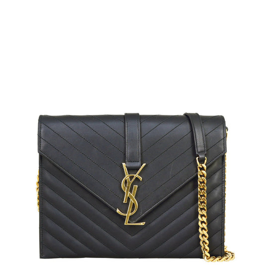 Saint Laurent Monogram Envelope Bag Medium