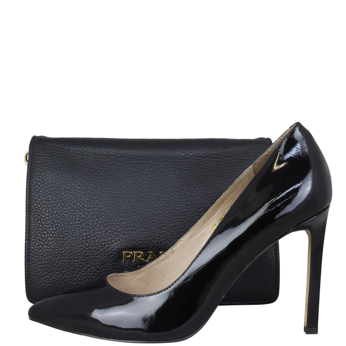 Prada Vitello Daino Crossbody Flap Bag