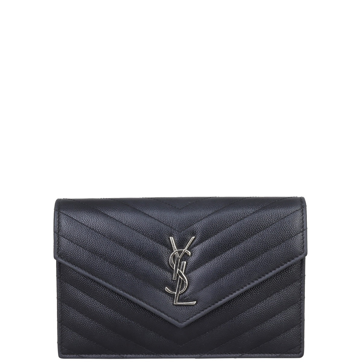 Saint Laurent Monogram Envelope Chain Wallet