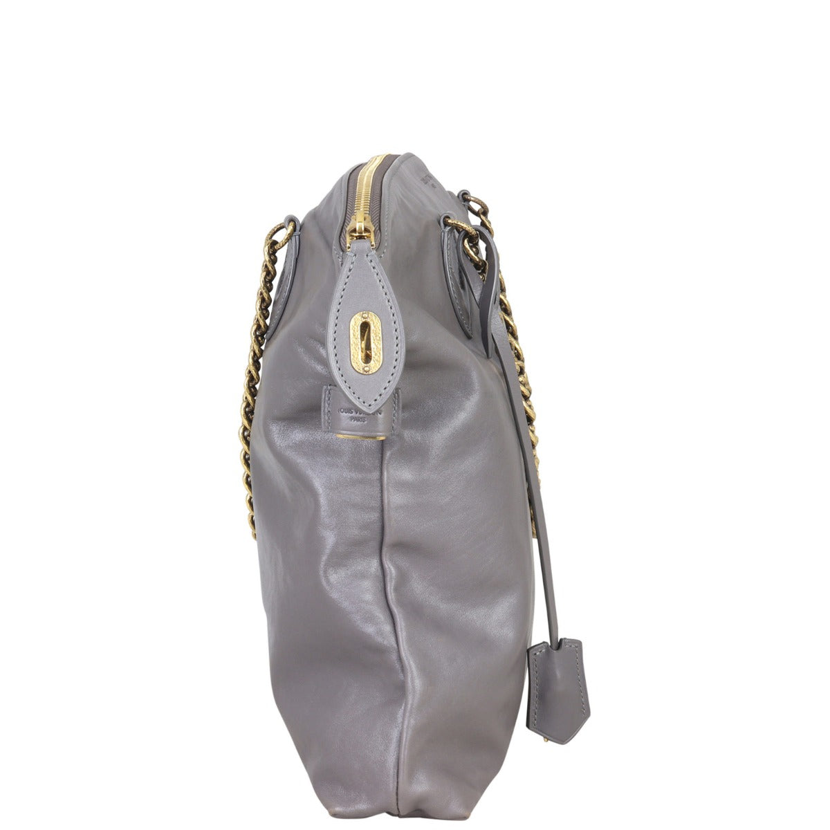 Louis Vuitton Cuir Boudoir Lockit Chain Shoulder Bag