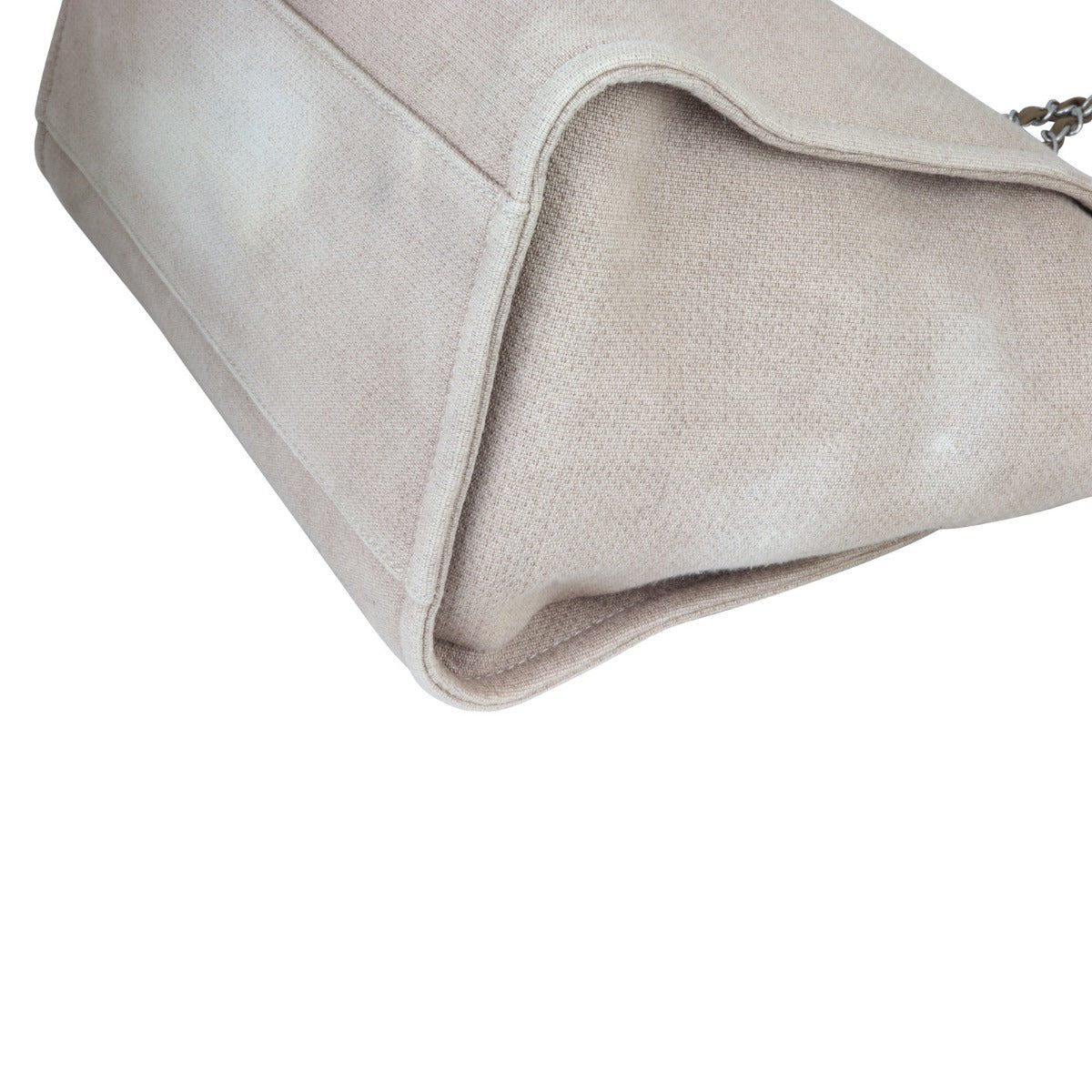 Chanel Deauville Large Tote | Silver Hardware