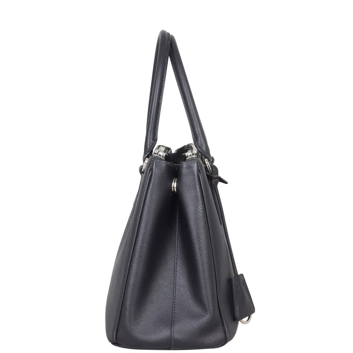 Prada Saffiano Lux Galleria Double Zip Tote Small