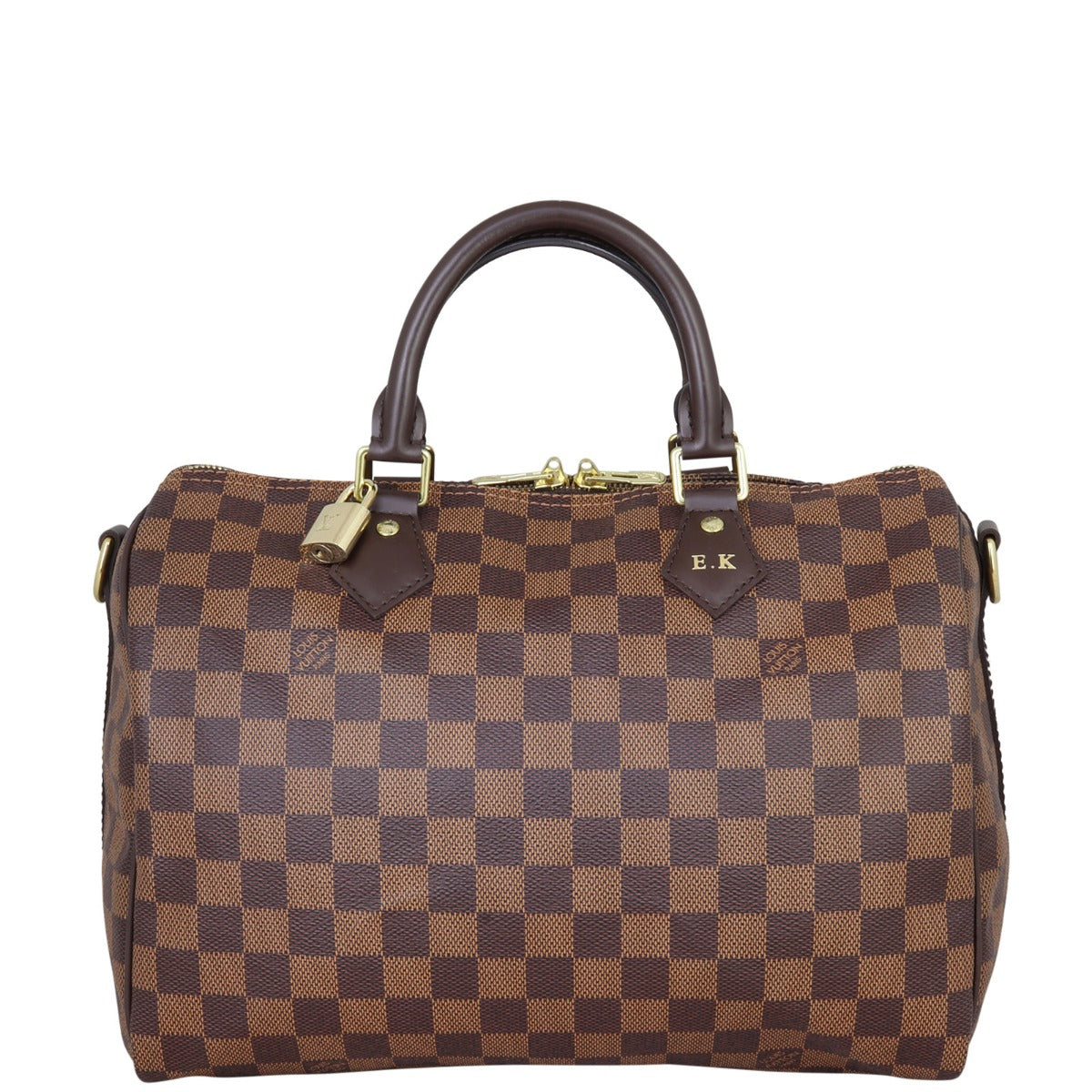 Louis Vuitton Speedy 30 Bandouliere Damier Ebene