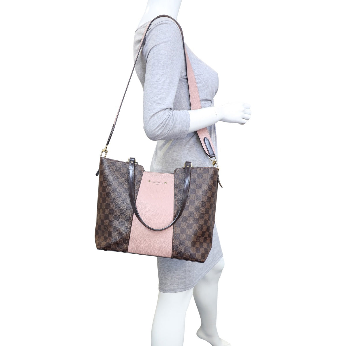 Louis Vuitton Jersey Damier Ebene Magnolia