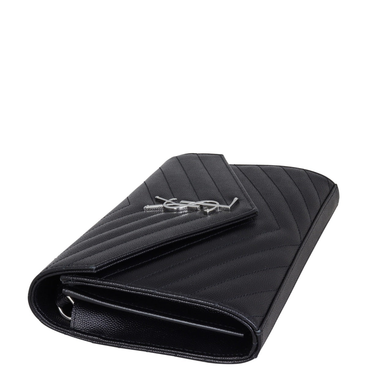 Saint Laurent Monogram Envelope Chain Wallet