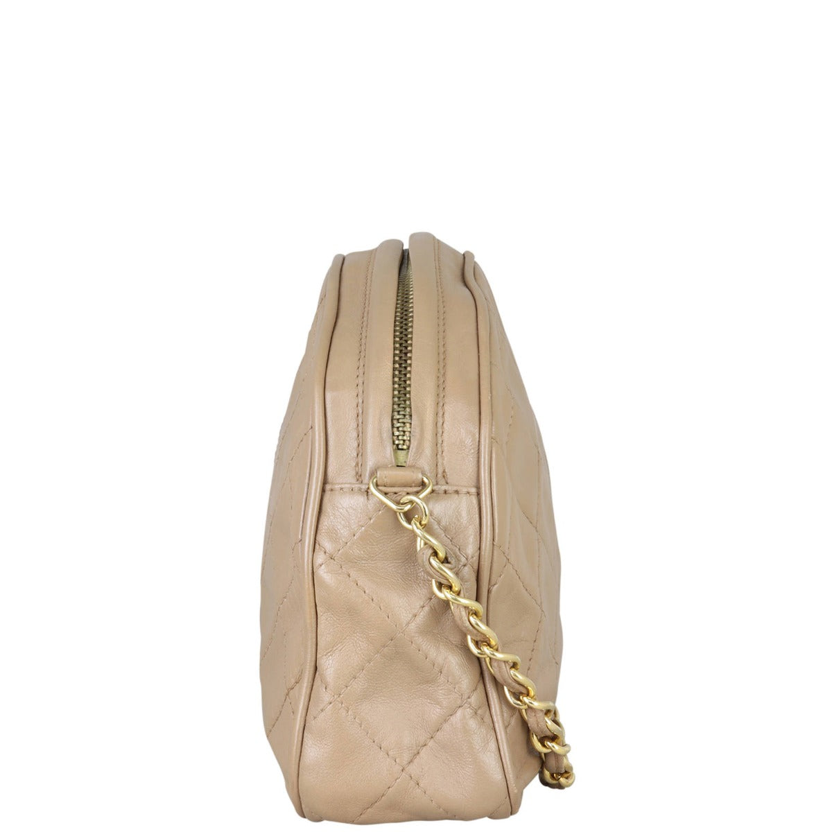 Chanel Vintage Camera Chain Bag | Taupe
