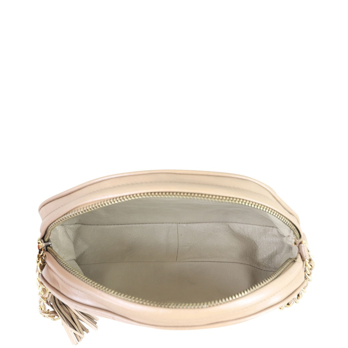 Chanel Vintage Camera Chain Bag | Taupe