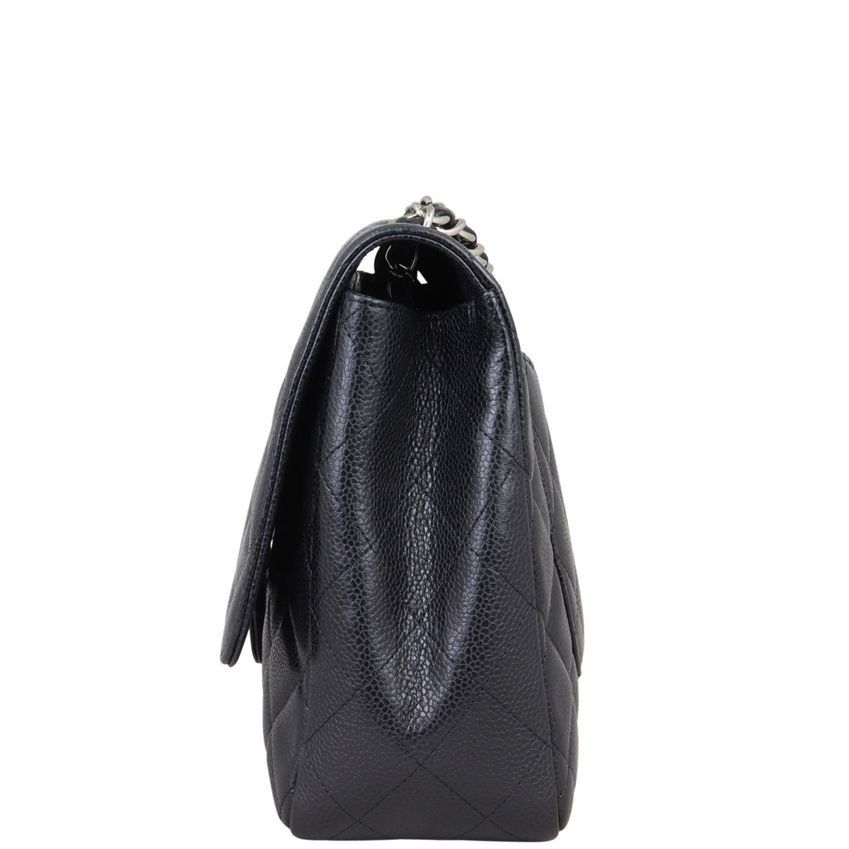 Chanel Classic Single Flap Jumbo | Black Caviar
