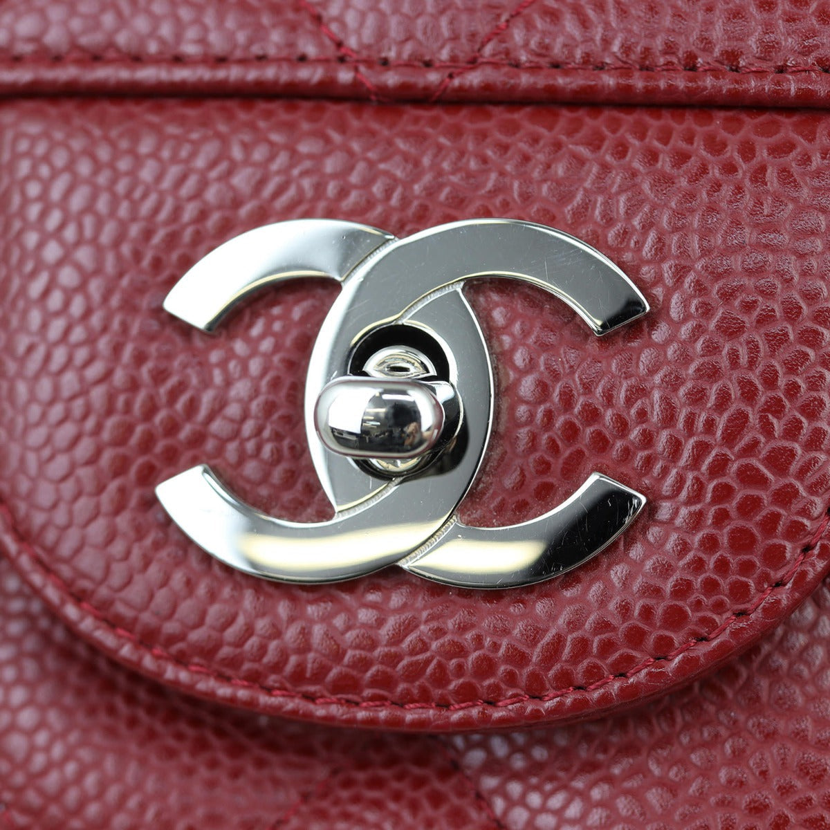 Chanel Classic Single Flap Jumbo | Burgundy