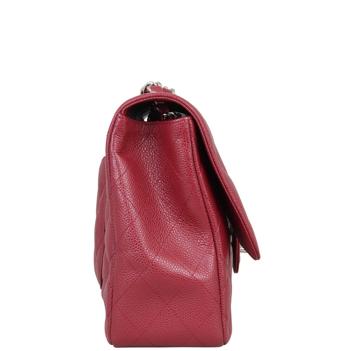Chanel Classic Single Flap Jumbo | Burgundy