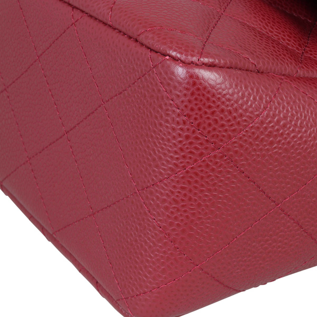 Chanel Classic Single Flap Jumbo | Burgundy