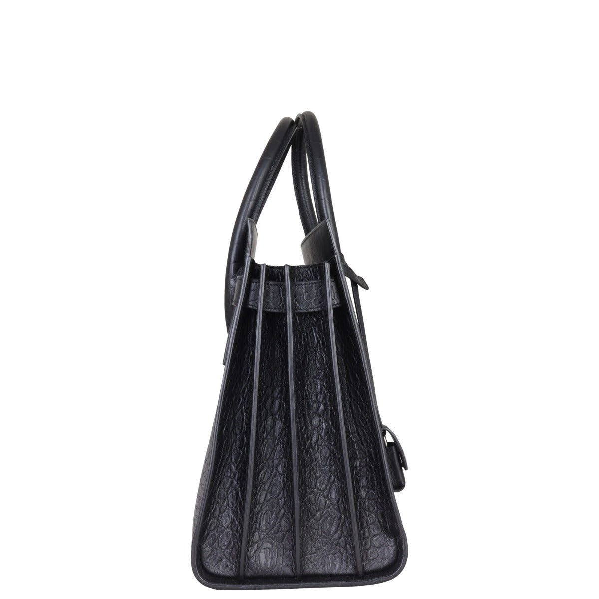 Saint Laurent Sac de Jour Small Croc-Embossed