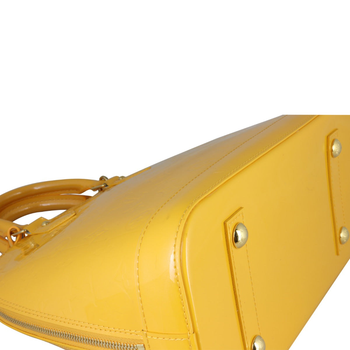 Louis Vuitton Alma PM Monogram Vernis | Yellow