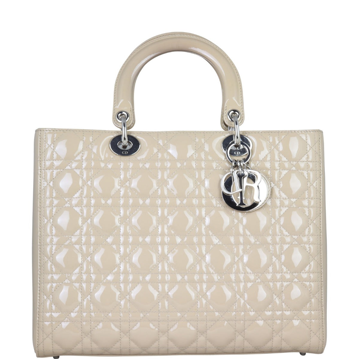 Dior Lady Dior Large Patent