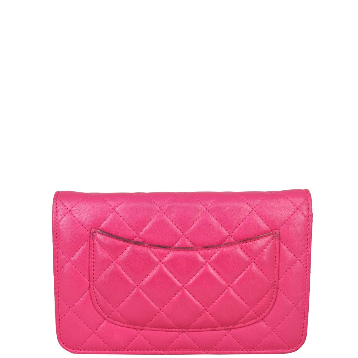 Chanel Classic Wallet on Chain | Hot Pink