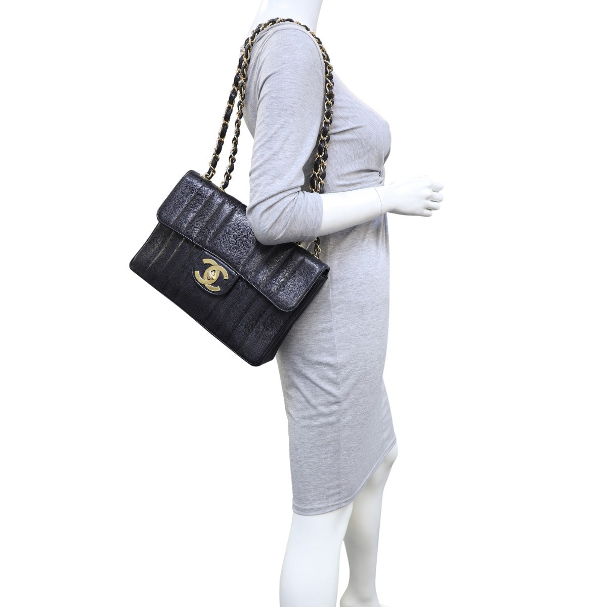 Chanel Mademoiselle Single Flap Jumbo