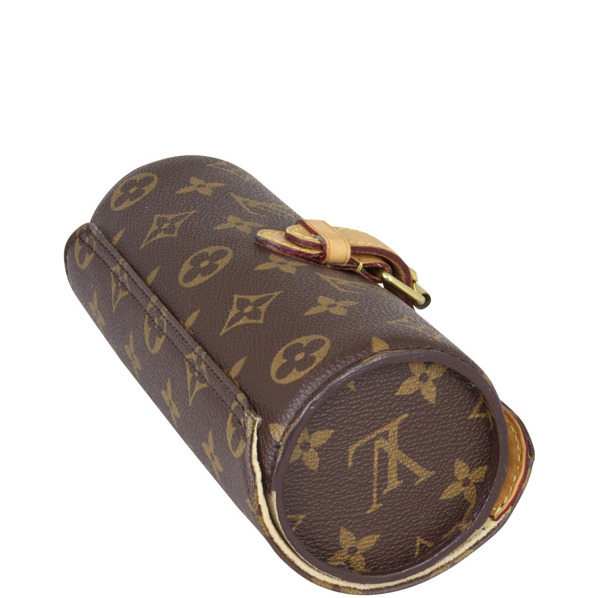 Louis Vuitton 3 Watch Case Monogram | Gold Hardware